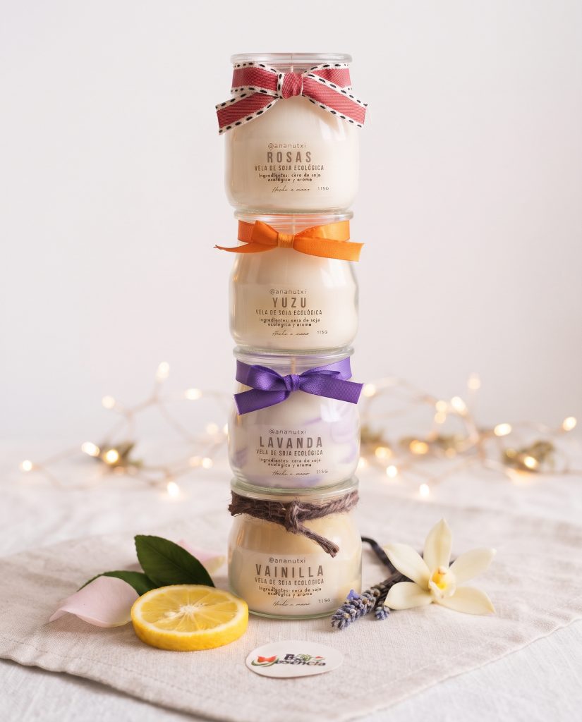 Pack 4 velas · Elige tus aromas