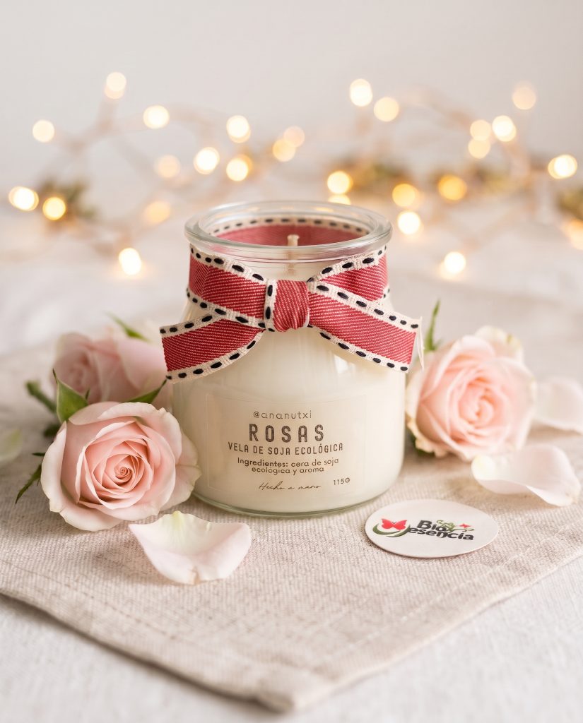 Vela de Rosas · Tarro