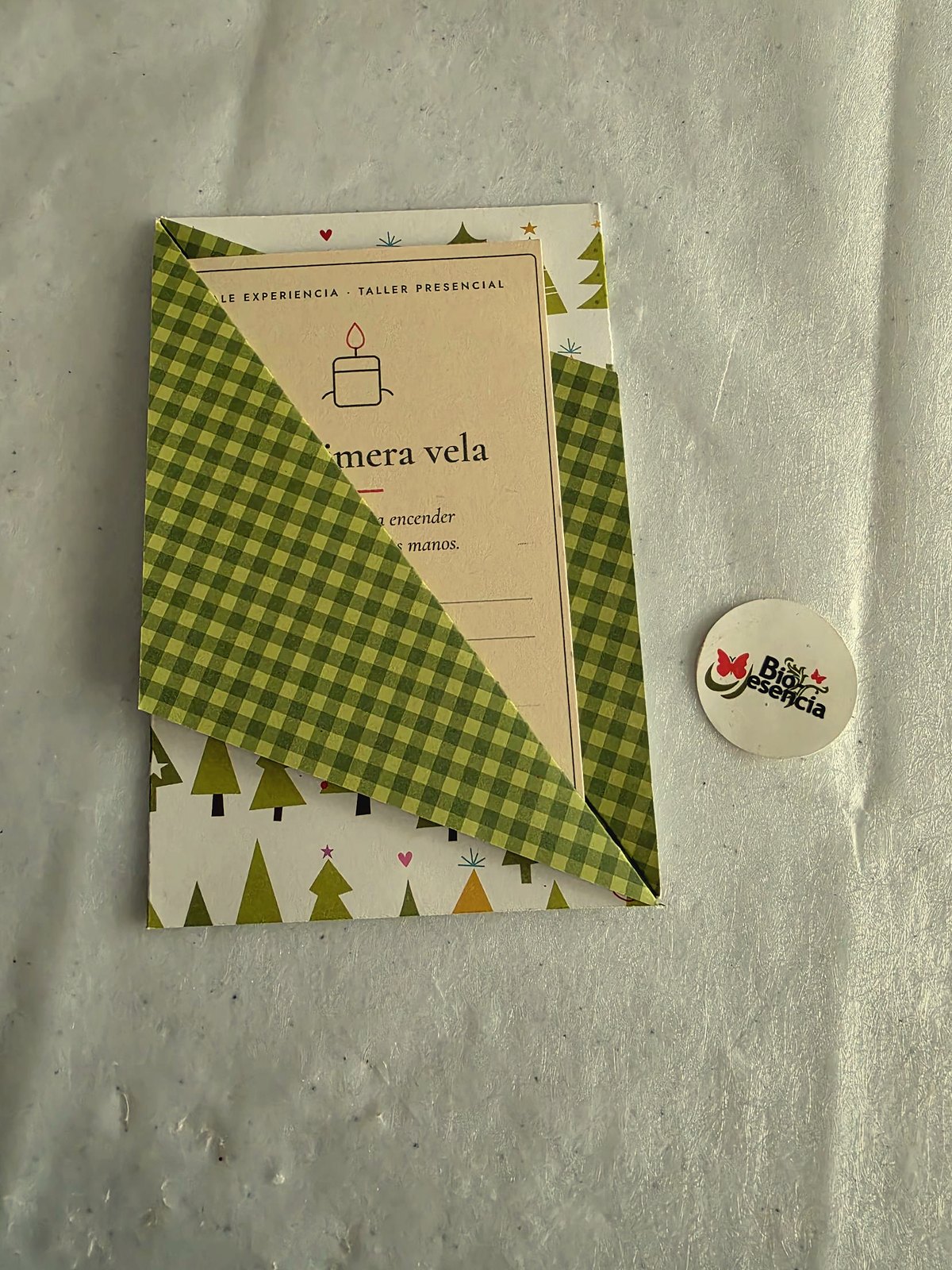 Tu primera vela · Vale regalo taller - Imagen 3