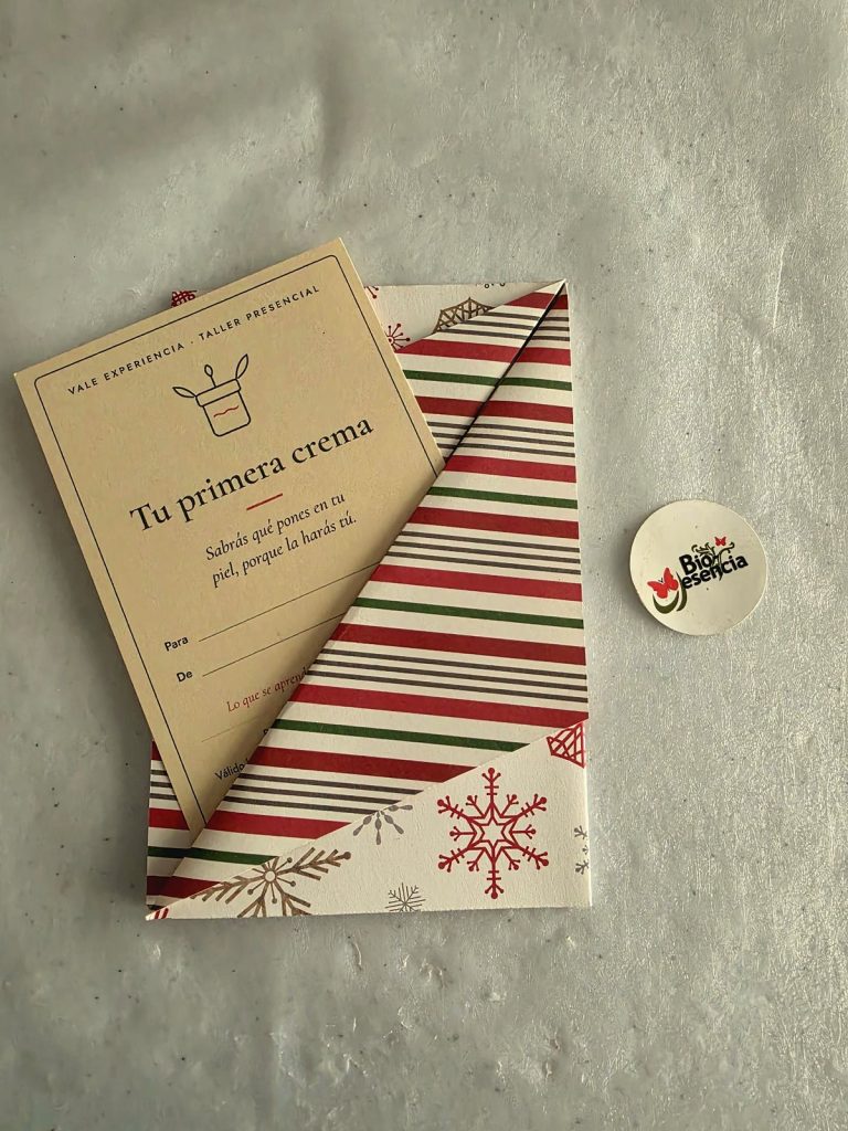 Tu primera crema · Vale regalo taller